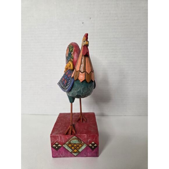 RARE Jim Shore Heartwood Creek Rooster Figurine 117144 "The Spirit of Country" - Picture 2 of 5